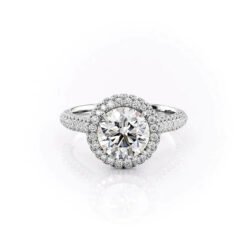 The Kylie Set Moissanite With A 1.0 Carat