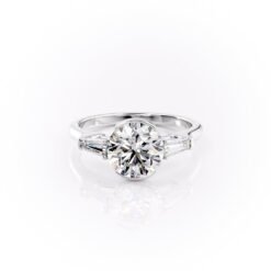 The Parker Set Moissanite With A 1.0 Carat