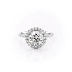 The Lenny Set Moissanite With A 1.0 Carat