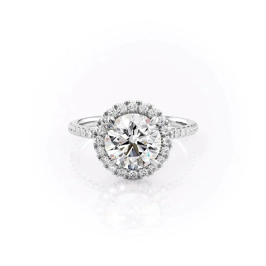 Keyzar · The Lenny Set With A 1 Carat Round Moissanite
