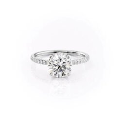 The Aline Set Moissanite With A 1.0 Carat