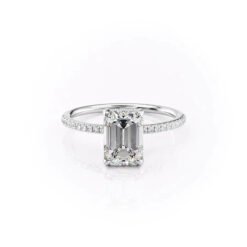 The Pave Kamellie Set With A 1.0 Carat