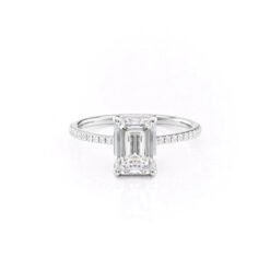 The Pave Maia Set With A 1.0 Carat