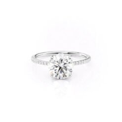 The Pave Maia Set With A 1.0 Carat