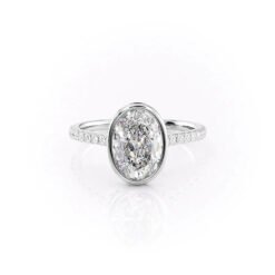 The Pave Charlotte Set With A 1.0 Carat