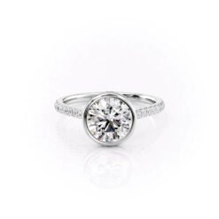 The Pave Charlotte Set With A 1.0 Carat