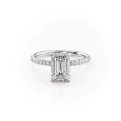 The Pave Alex Set With A 1.0 Carat