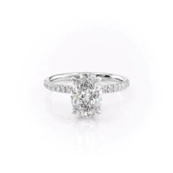 The Pave Alex Set With A 1.0 Carat