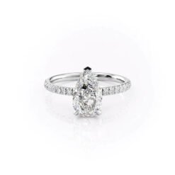The Pave Alex Set With A 1.0 Carat