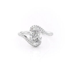 The Pave Skyler Set With A 1.0 Carat