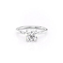 The Claire Set Moissanite With A 1.0 Carat