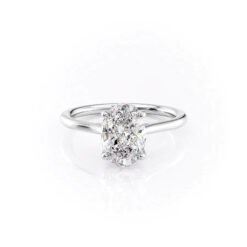 The Lexie Set Moissanite With A 2.5 Carat
