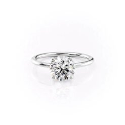 The Ashley Set Moissanite With A 1.0 Carat