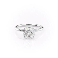 The Lily Set Moissanite With A 1.0 Carat