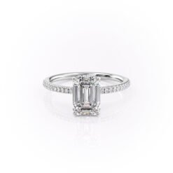 The Pave Margot Set With A 1.0 Carat