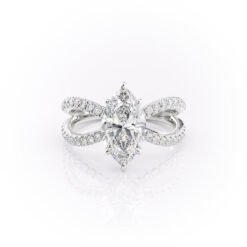 The Zoey Set With A 1.0 Carat