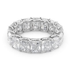 8ct Radiant U Prong Eternity