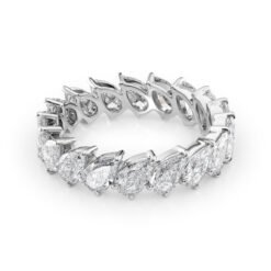 3.5ct Slanted Pear Eternity